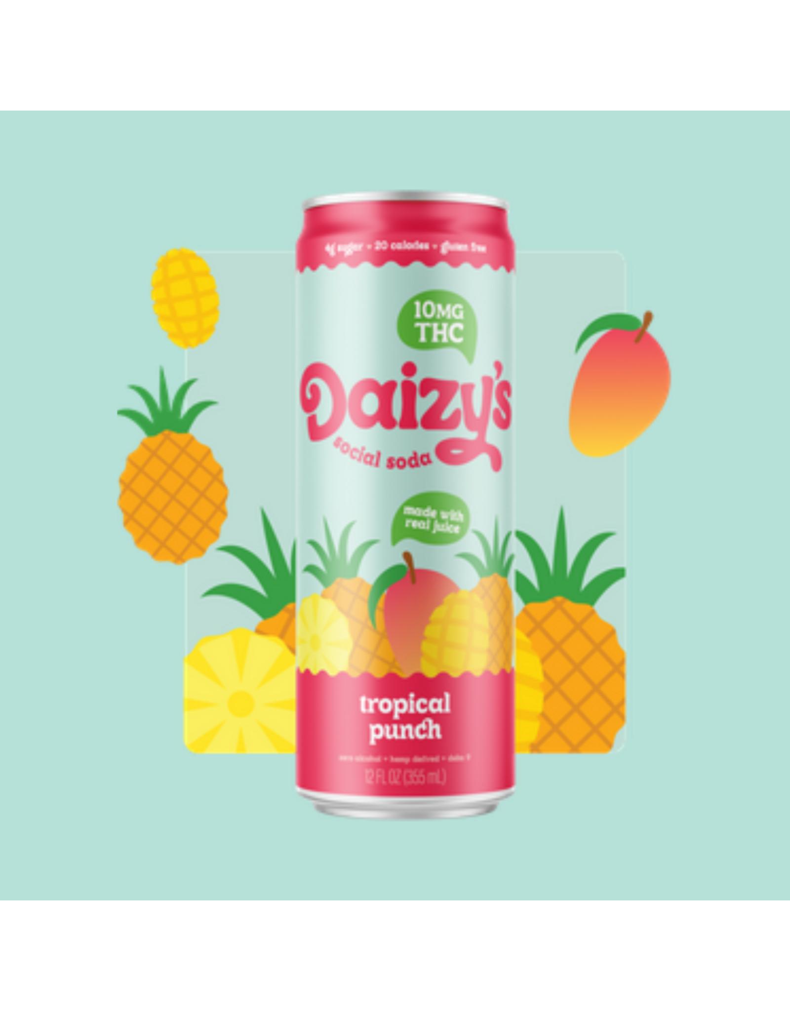 Daizys 10mg Delta-9 Social Soda 12floz
