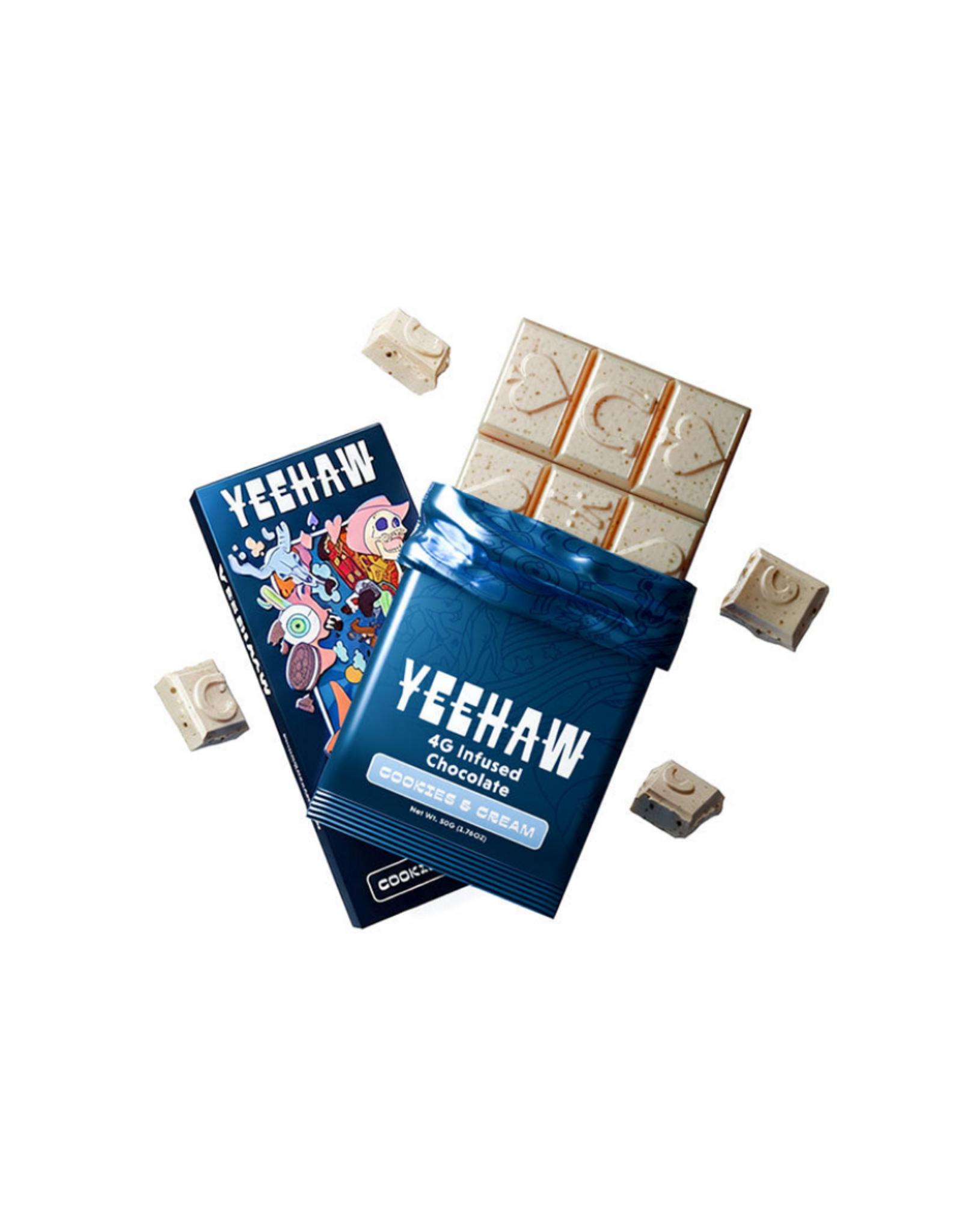 Yeehaw YEEHAW Mushroom Chocolate Bars 50g