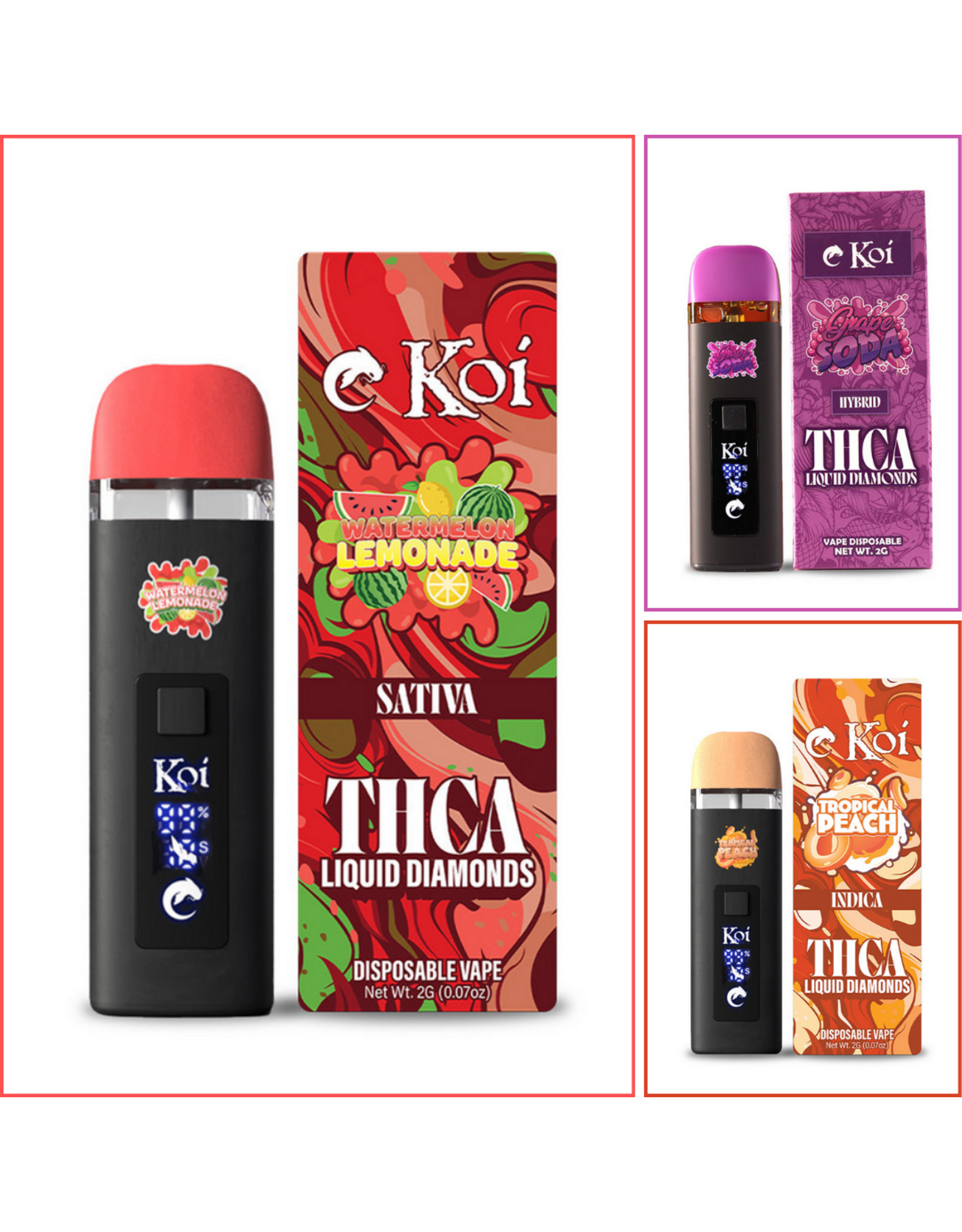 Koi Koi Liquid Diamond Disposable Vaporizer 2g