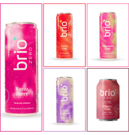 Brio 10mg Delta-9 Seltzer 12floz