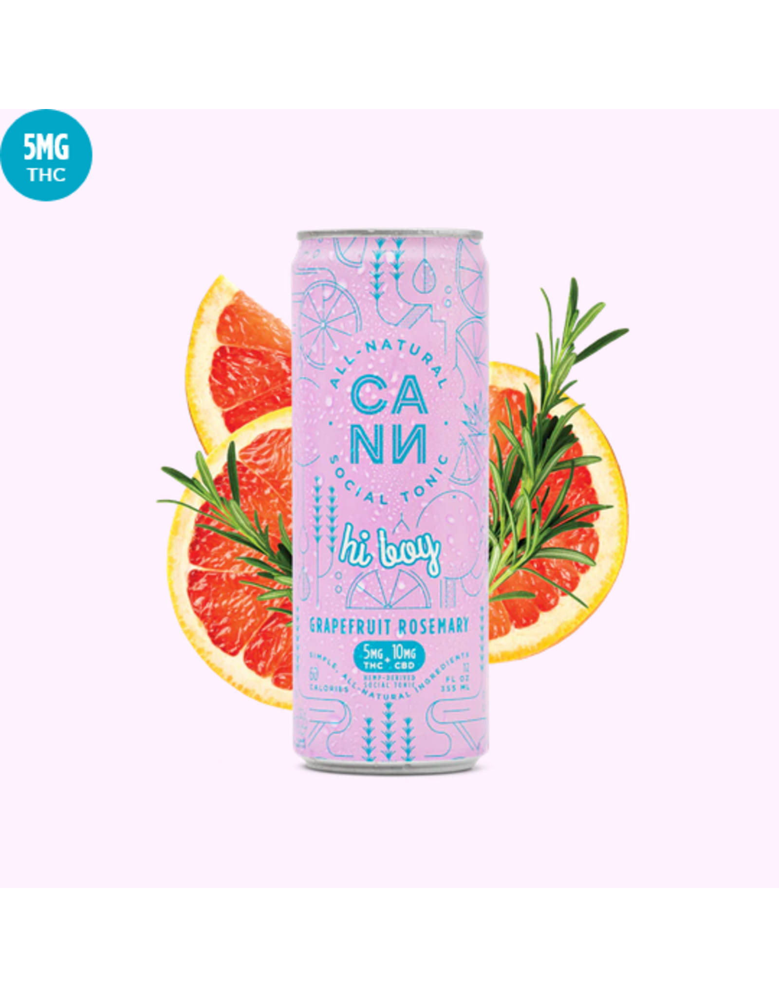 CANN Delta-9 CBD Social Tonic Beverages