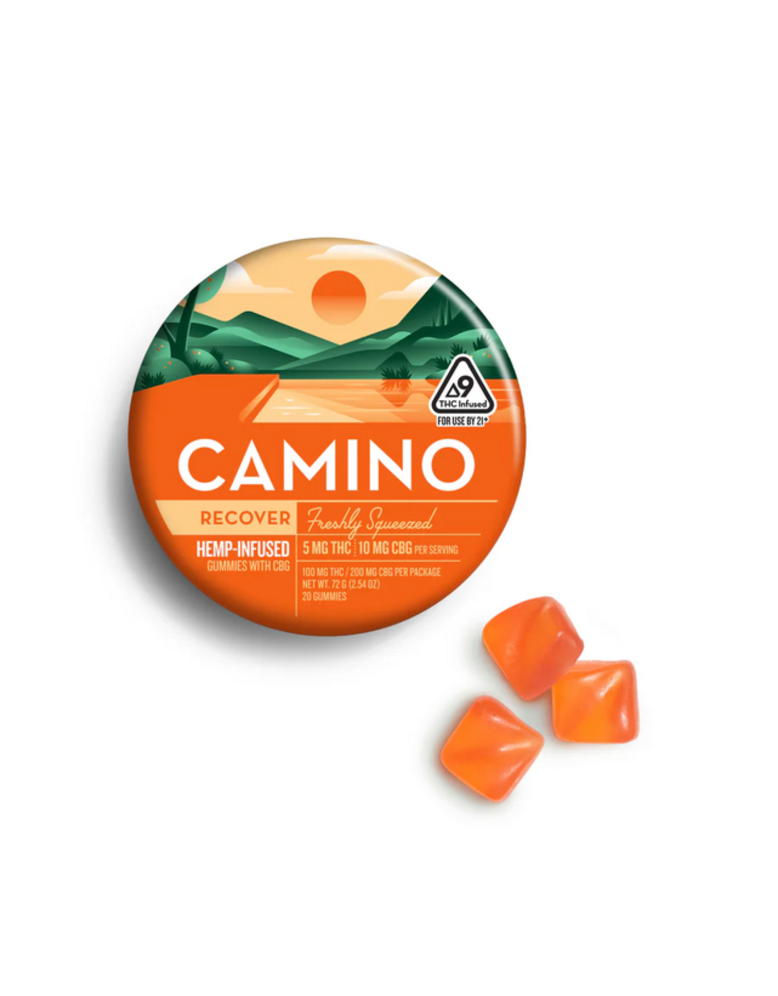 Camino Camino 5mg Delta-9 Vegan Gummies 20ct