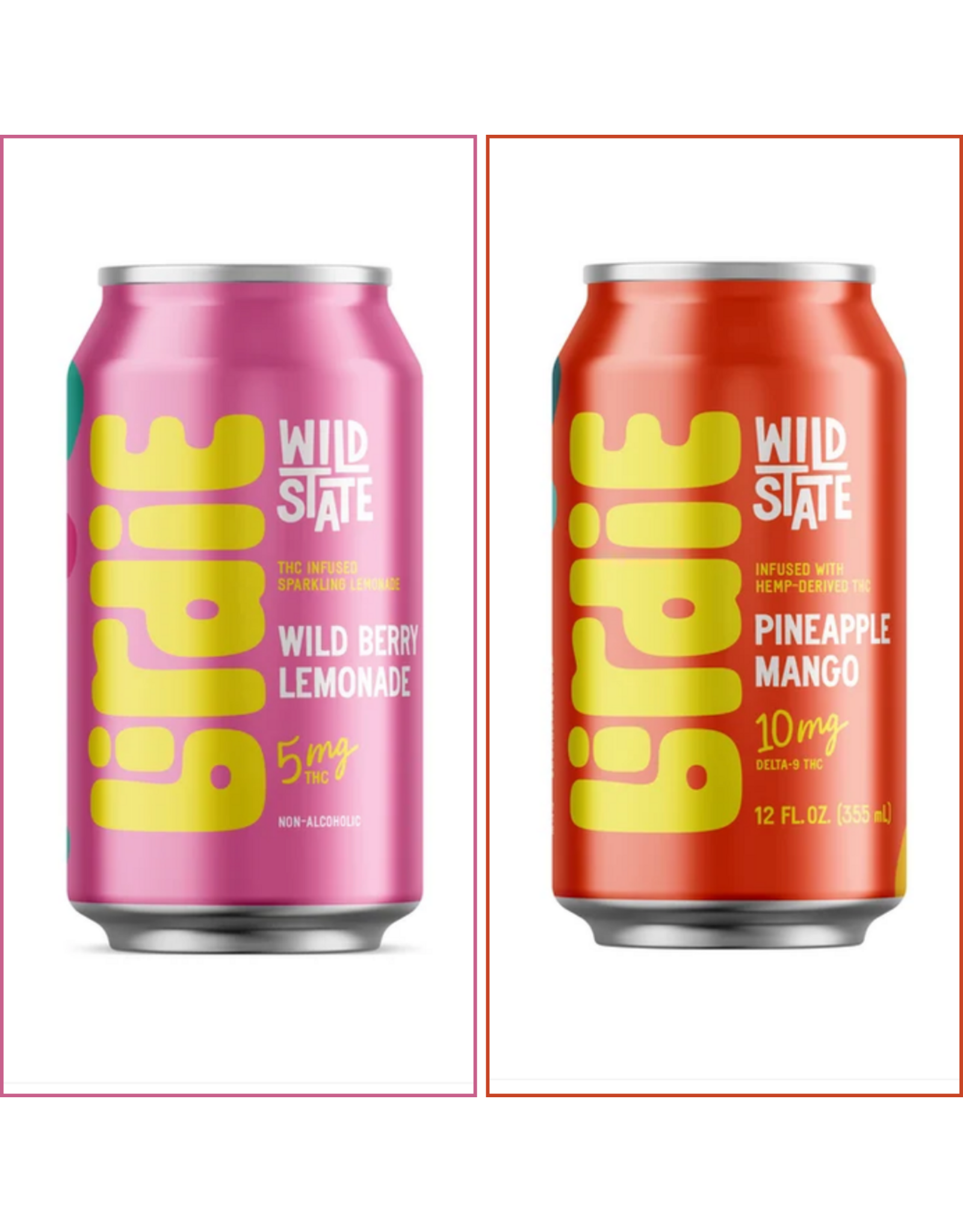 Wild State Birdie Wild State Birdie Delta-9 THC Beverage 12floz