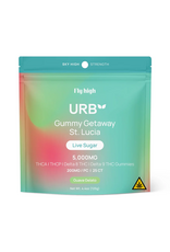 URB URB Gummy Getaway St. Lucia 200mg 25ct
