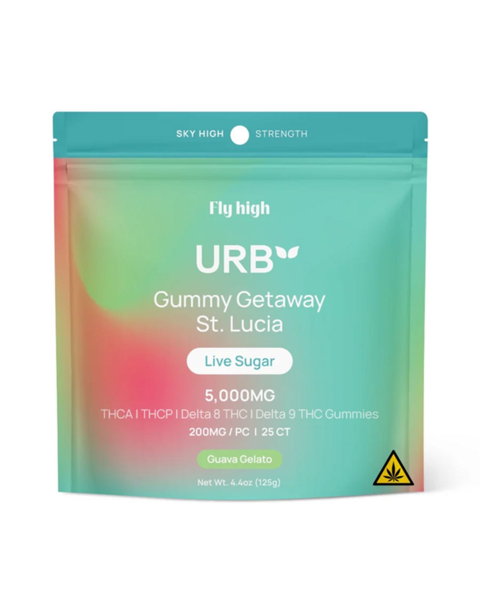 URB URB Gummy Getaway St. Lucia 200mg 25ct