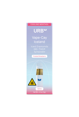 URB Urb Vape-Cay Iceland Iced Diamonds Cooling Menthol Disposable 3gr