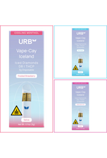 URB Urb Vape-Cay Iceland Iced Diamonds Cooling Menthol Disposable 3gr