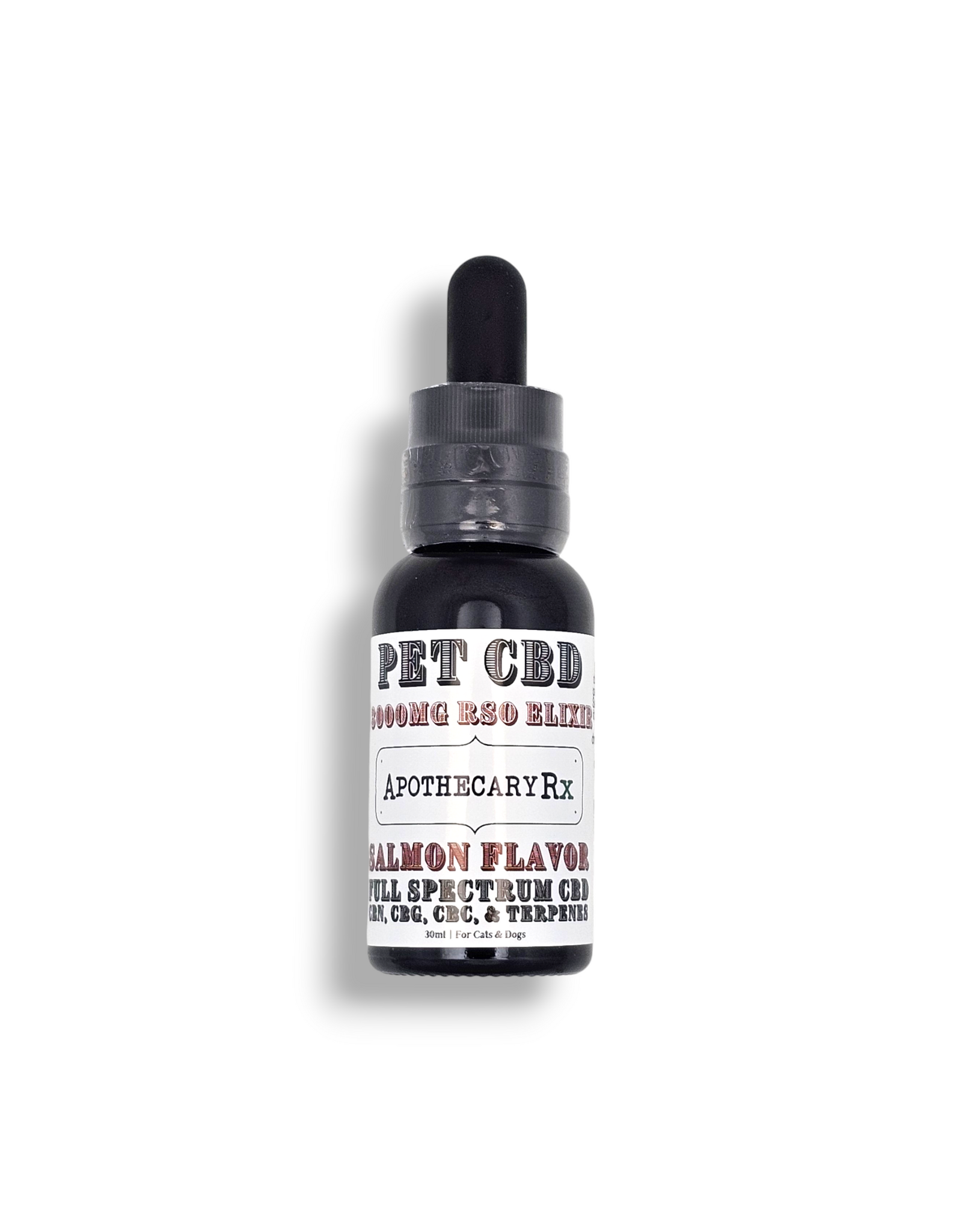Apothecary Rx Apothecary Rx Full Spectrum CBD CBC CBG CBN RSO Elixir for Pets 30ml 3000mg