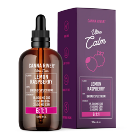 Canna River Canna River Ultra Calm Tincture 20000mg Broad Spectrum CBG CBN 6:1:1 4oz