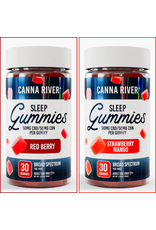 Canna River Canna River 100mg Broad Spectrum CBD CBN 1:1 Sleep Gummies 30ct
