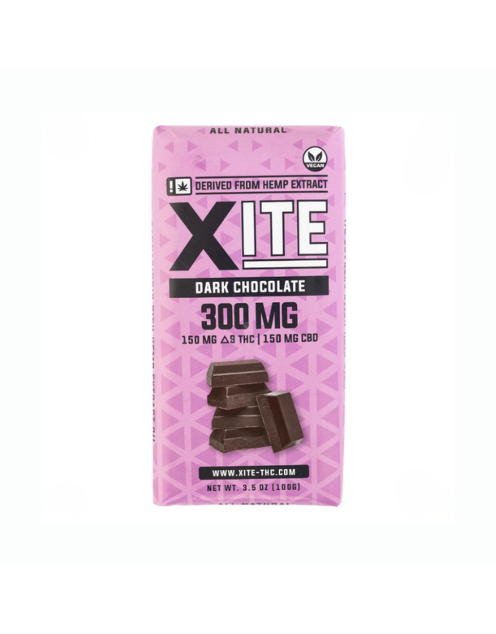 XITE XITE 150mg Delta-9 150mg Chocolate Bar 10 Servings 3.5oz