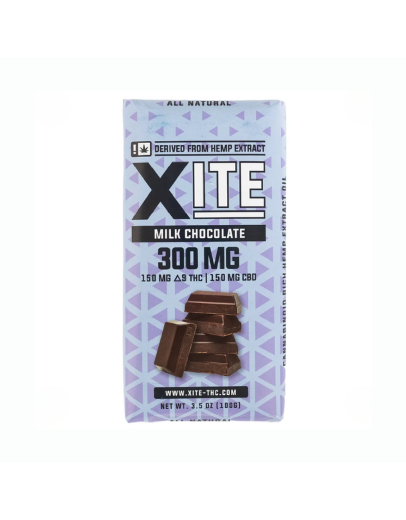 XITE XITE 150mg Delta-9 150mg Chocolate Bar 10 Servings 3.5oz