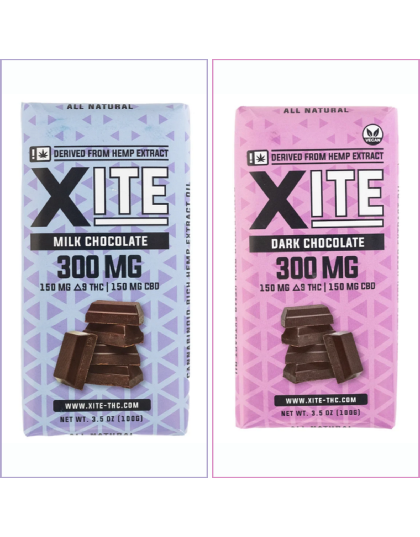 XITE XITE 150mg Delta-9 150mg Chocolate Bar 10 Servings 3.5oz