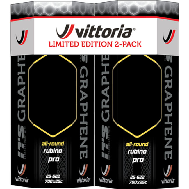 VITTORIA VITTORIA RUBINO PRO IV 28-622 tan-blk-blk G2.0 Twin Pack