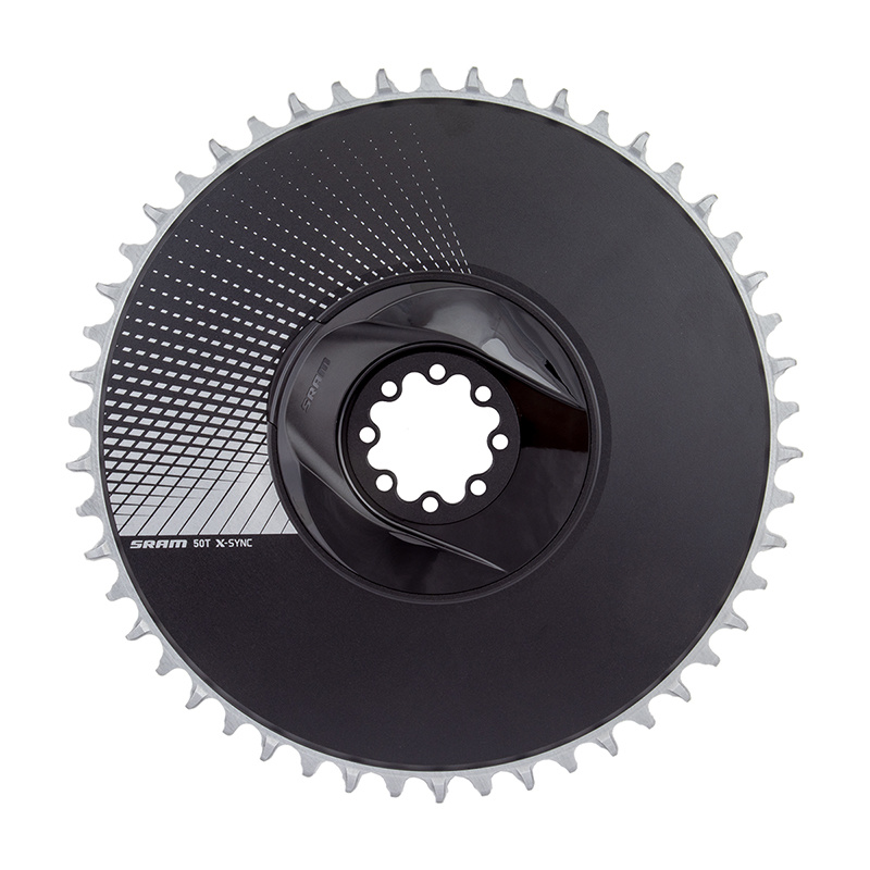 SRAM 50T X-Sync Aero Direct Mount Chainring, Blast Black