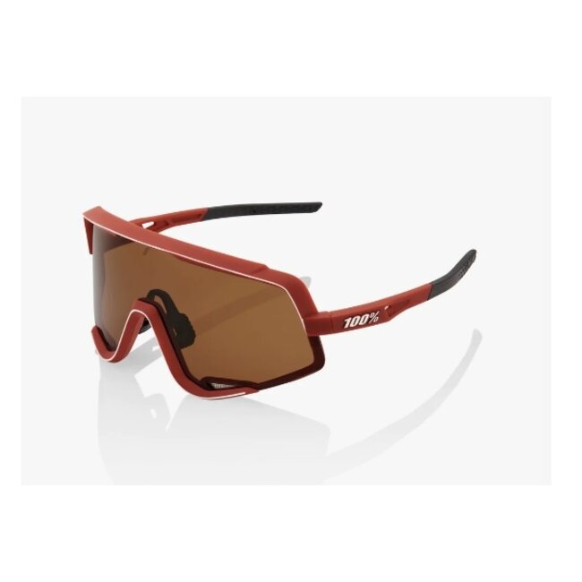 100% Glendale - Soft Tact Bordeaux - Bronze Lens