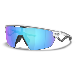 Sphaera Matte White Prizm Saphire Polarized