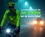 La importancia de ser visible en la oscuridad cuando practicas ciclismo o running