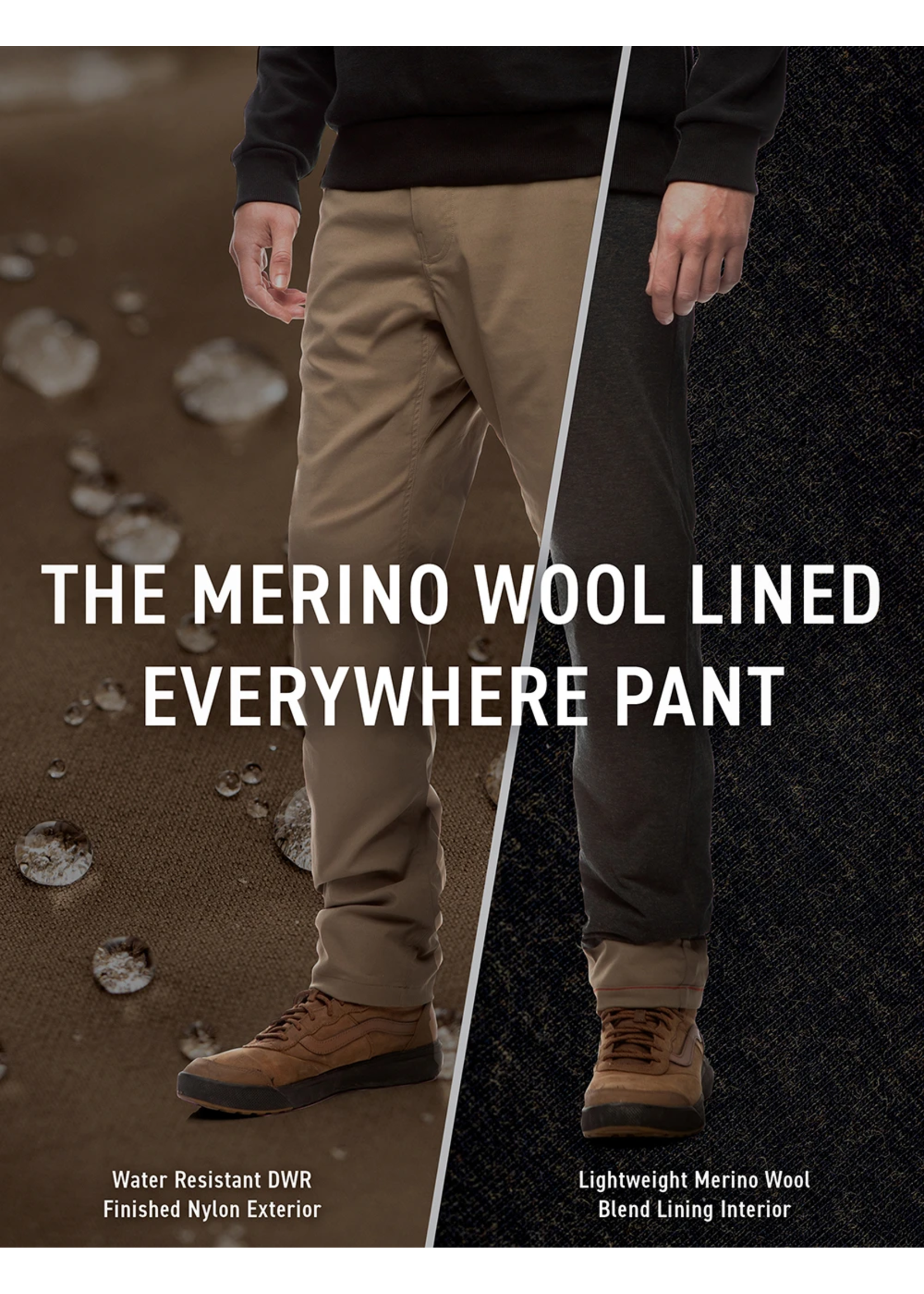 Merino Wool Cargo Pants