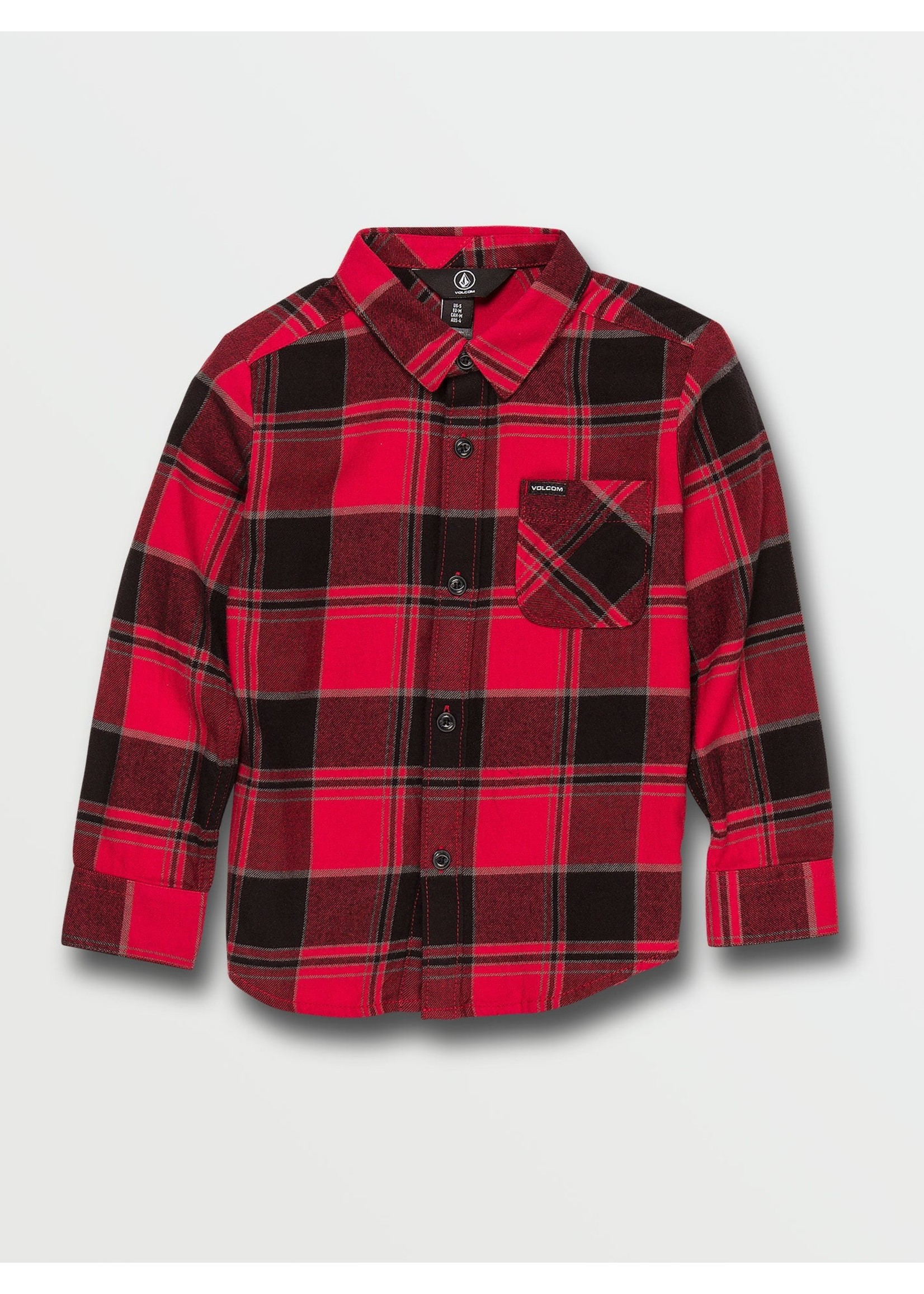 Volcom CADEN PLAID LS