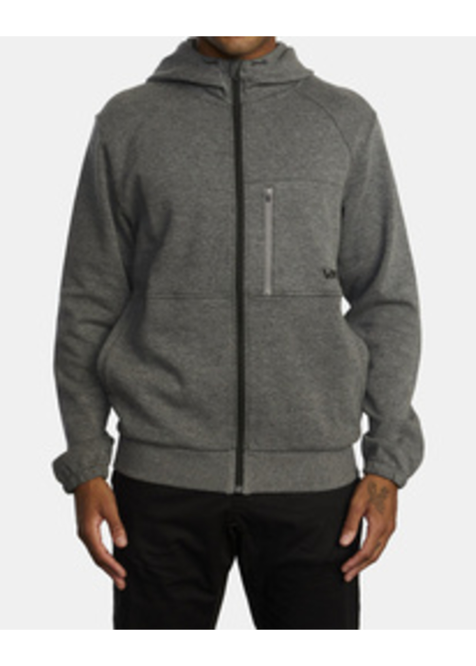 RVCA TECH FLEECE HOOD II ZIP S23