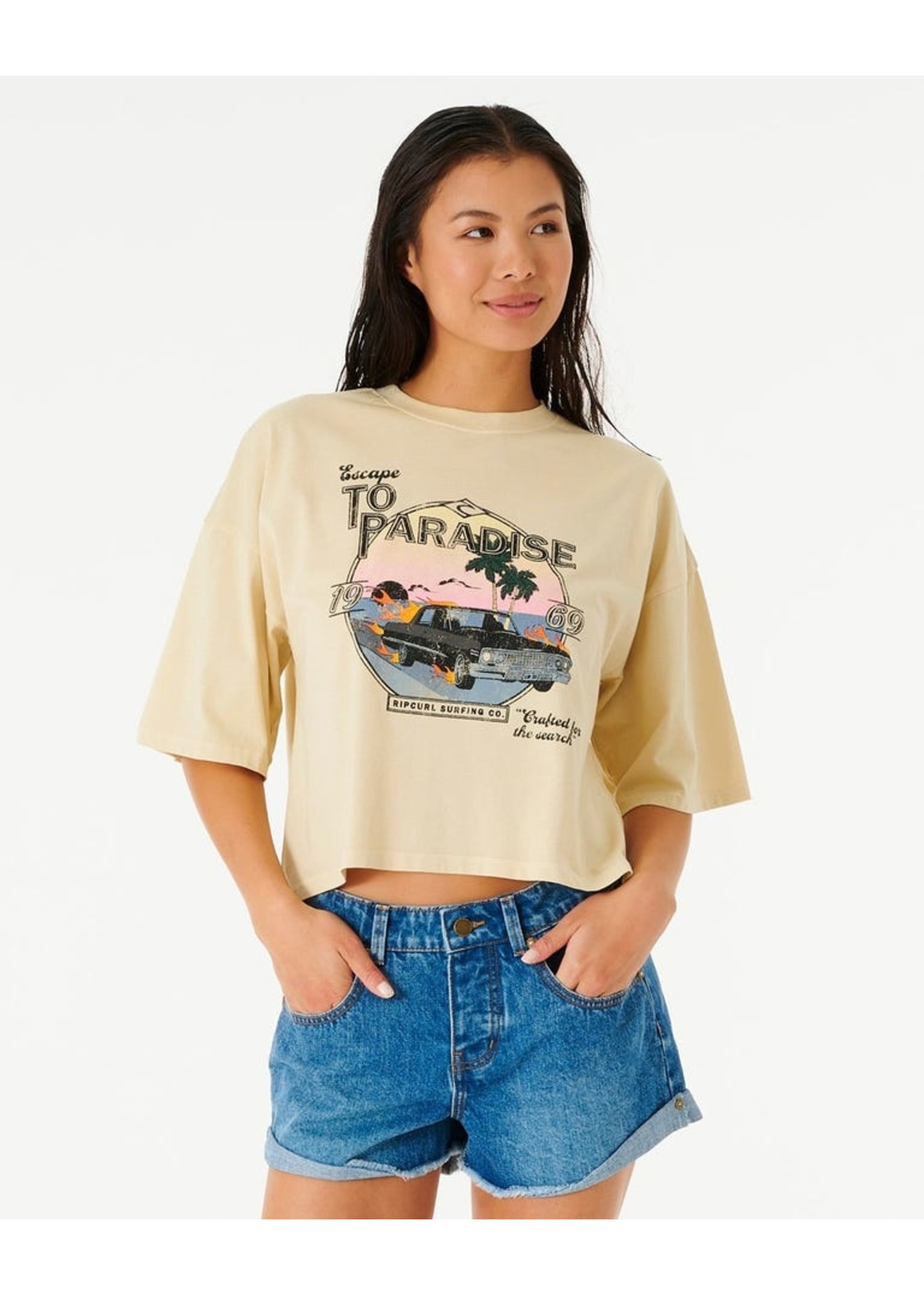 Rip Curl ESCAPE TO PARADISE HERITAGE TEE S23