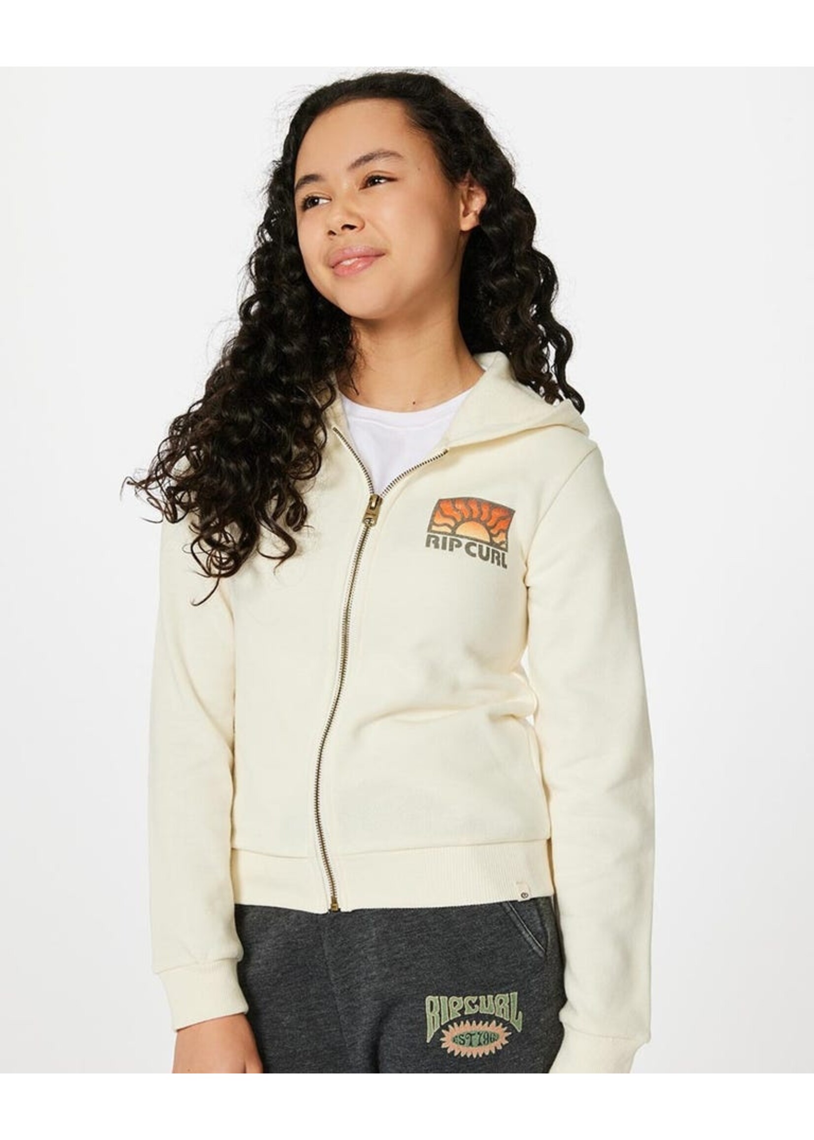 Rip Curl TRIPPIN ZIP GIRLS HOOD S23