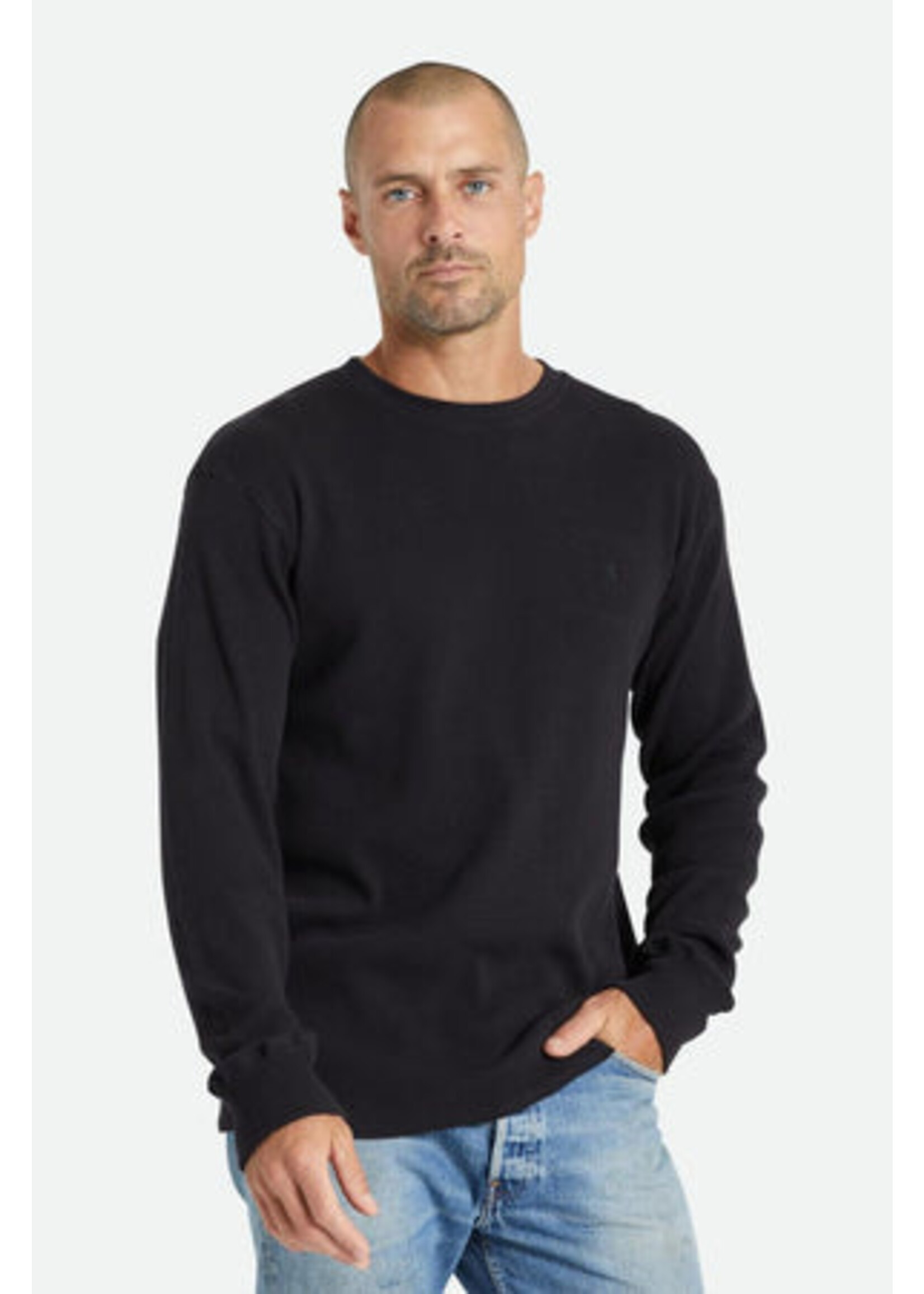 BRIXTON RESERVE THERMAL L/S HENLEY F23