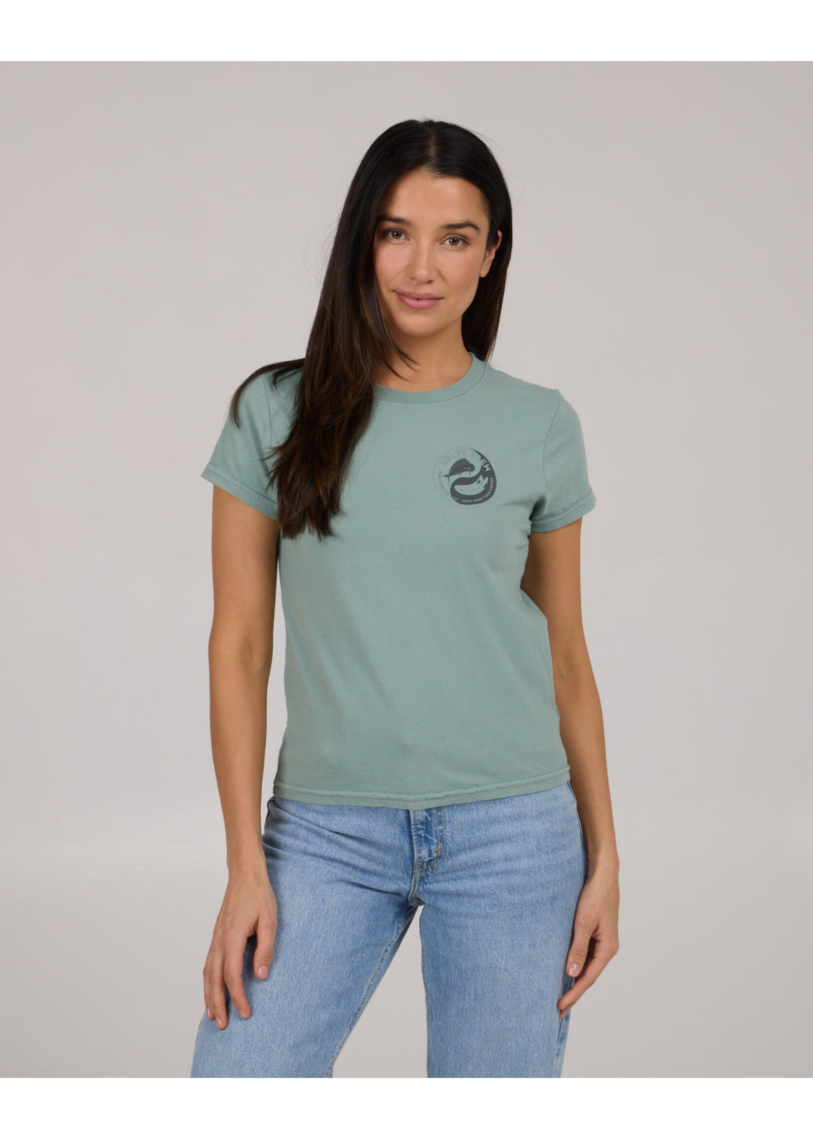 SALTY CREW FISHIN YANG MODERN TEE SM25
