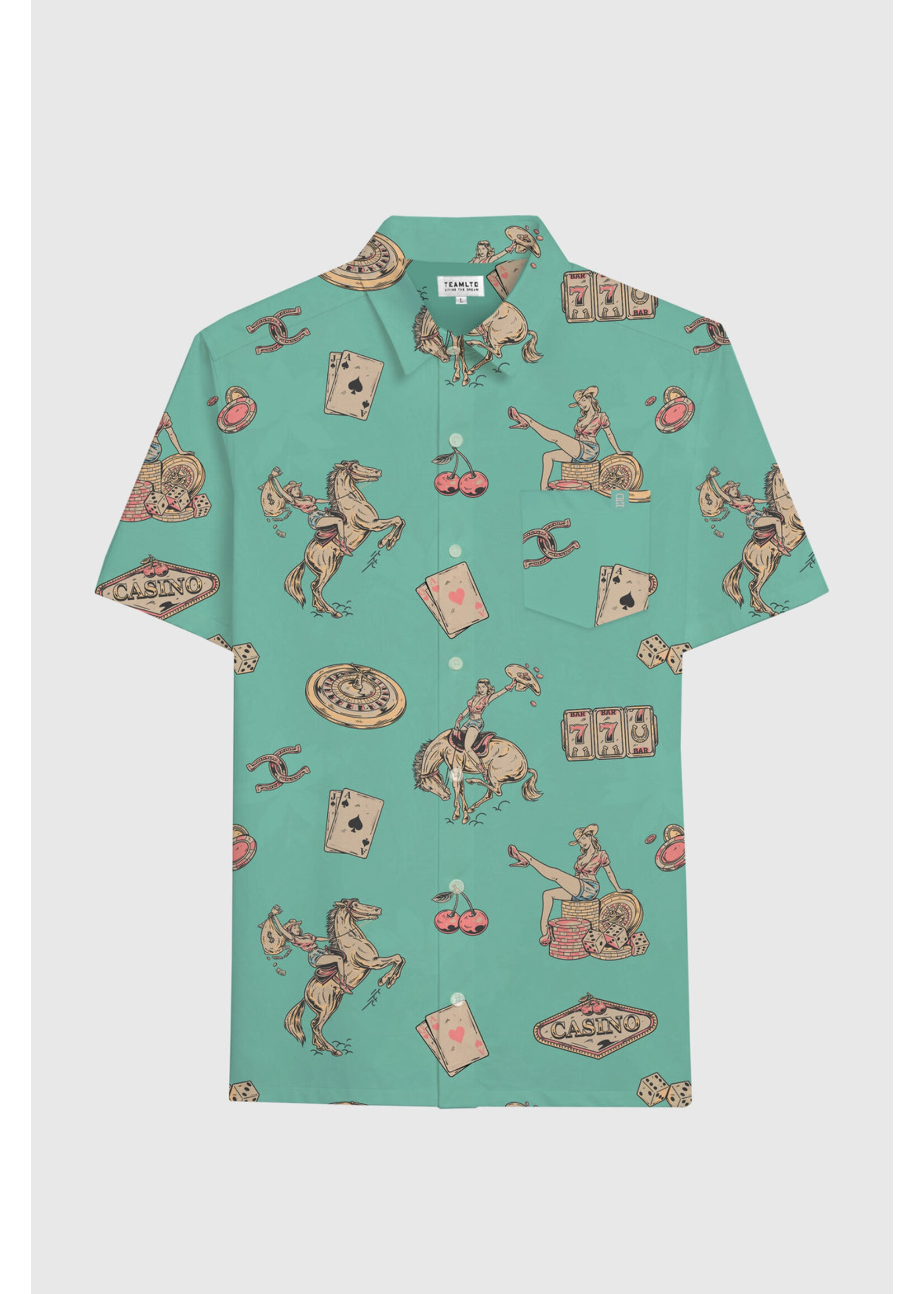 TEAMLTD CLASSIC BUTTON UP SM25