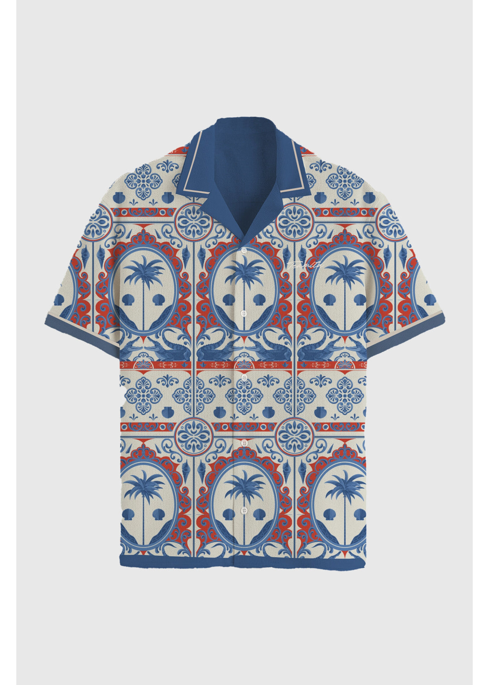 TEAMLTD BEACH CLUB BUTTON UP SM25