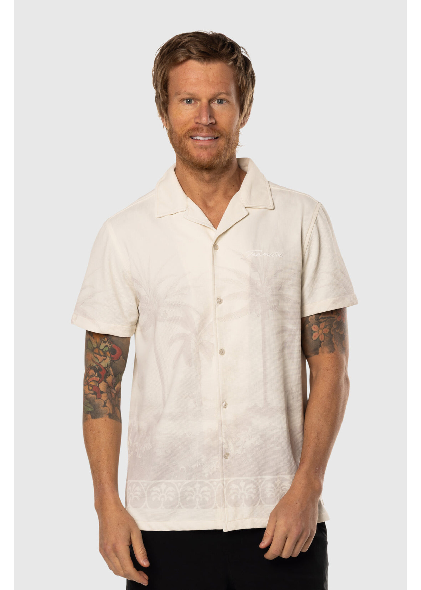 TEAMLTD BEACH CLUB BUTTON UP SM25