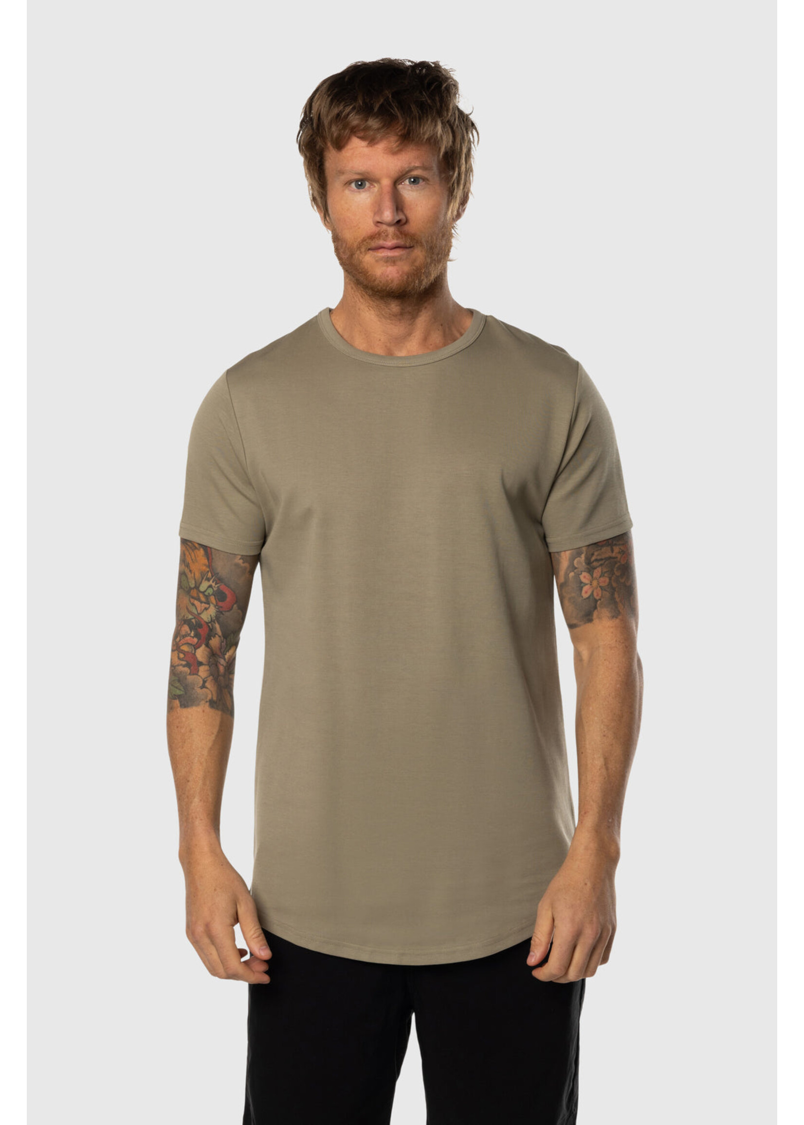 TEAMLTD BLACK BASIC TEE SM25
