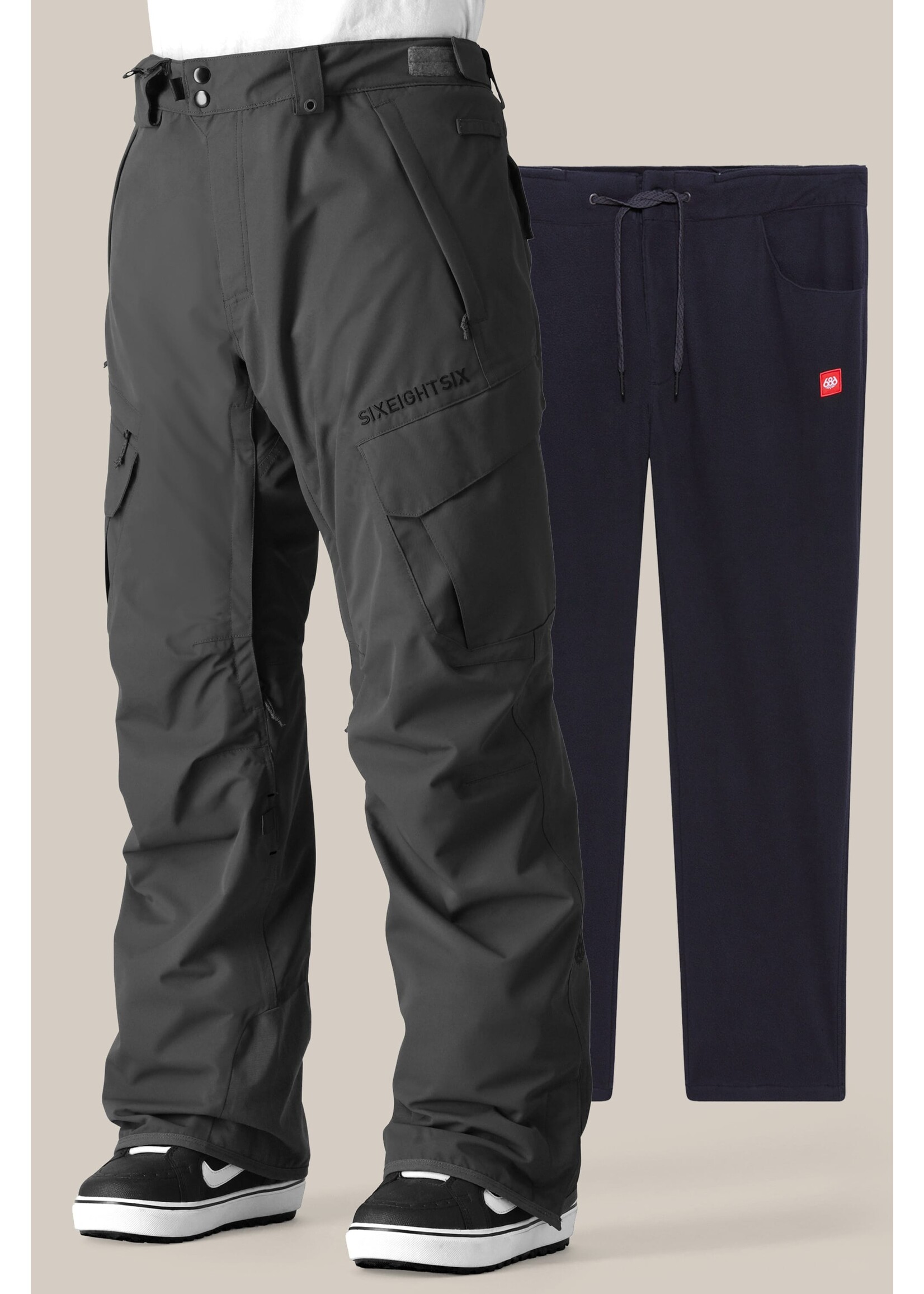 686 SMARTY 3 IN 1 CARGO PANT W25