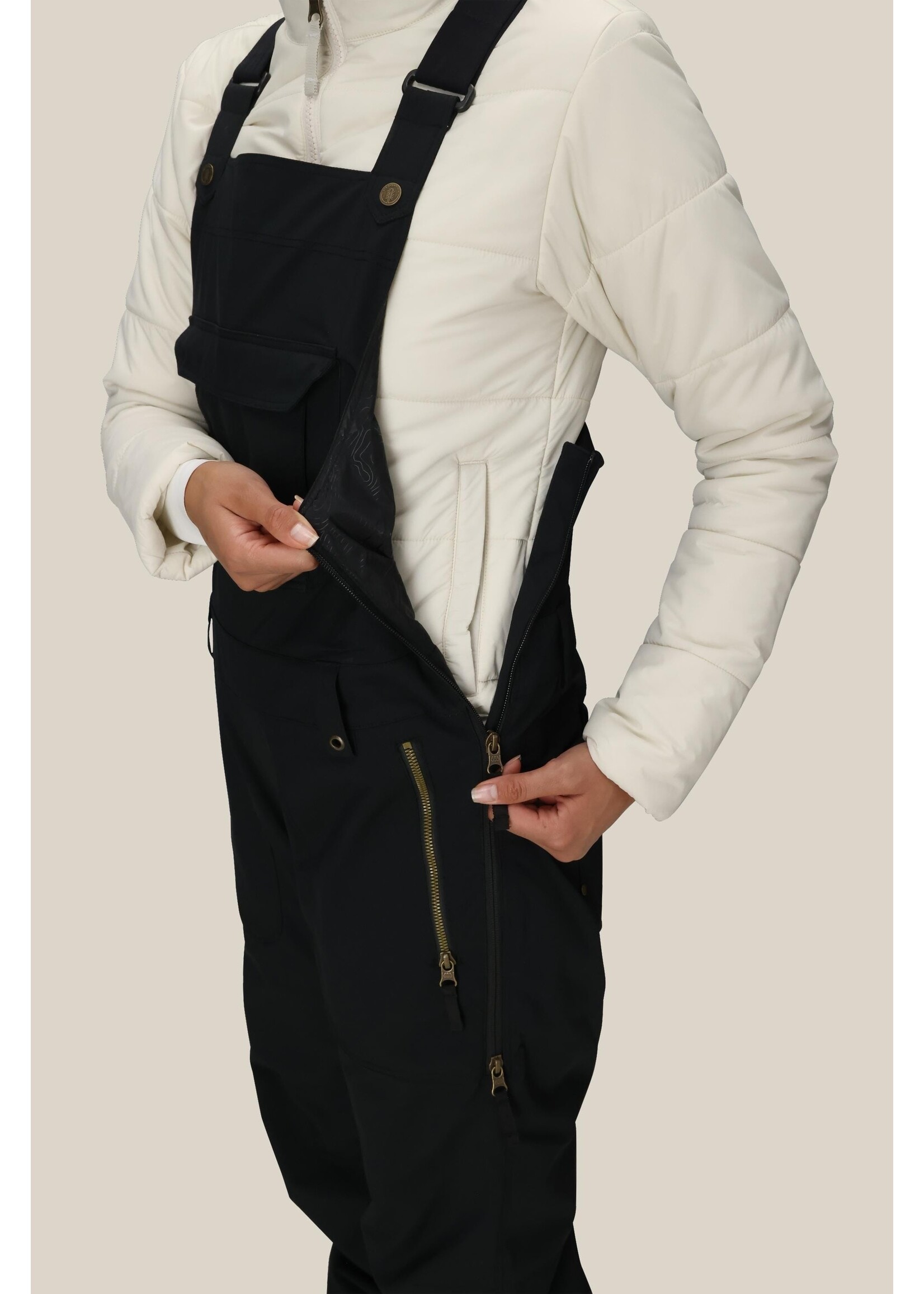 686 WMNS BLACK MAGIC INSULATED BIB W25
