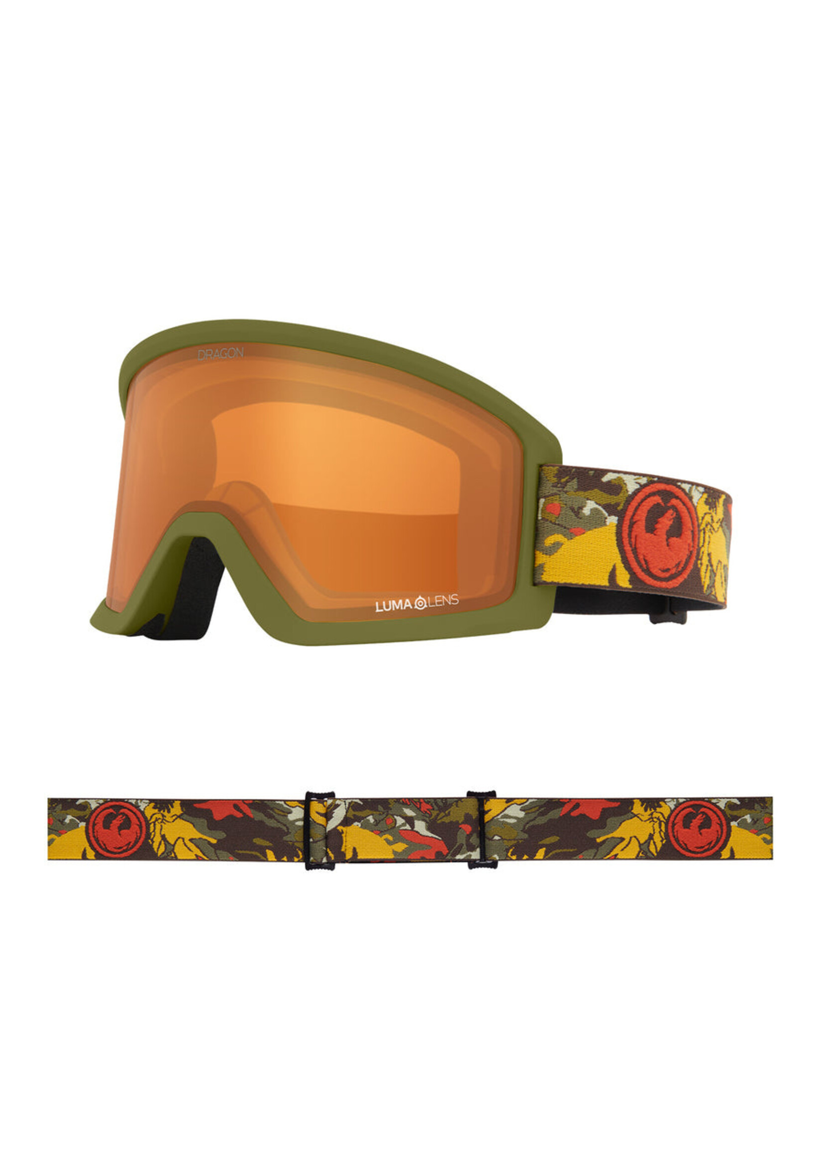 Dragon DX3 L OTG LEAF CAMO / AMBER W25