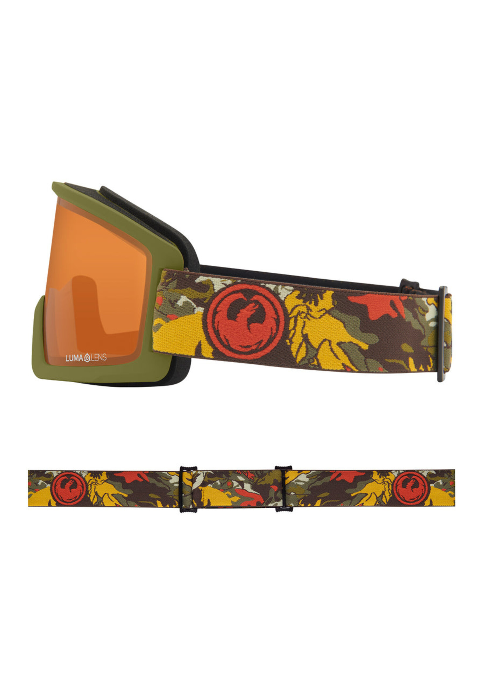 Dragon DX3 L OTG LEAF CAMO / AMBER W25