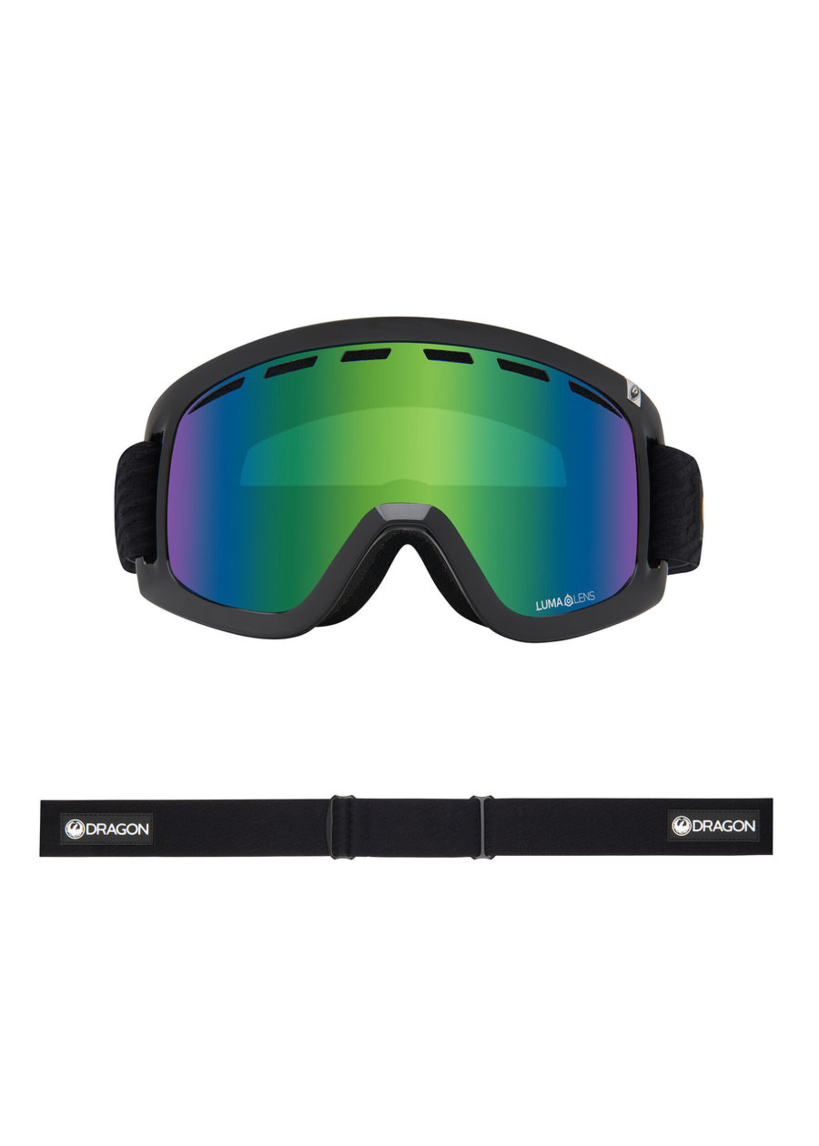 Dragon D1 OTG 2 ICON GREEN /GRN ION +AMBER W25