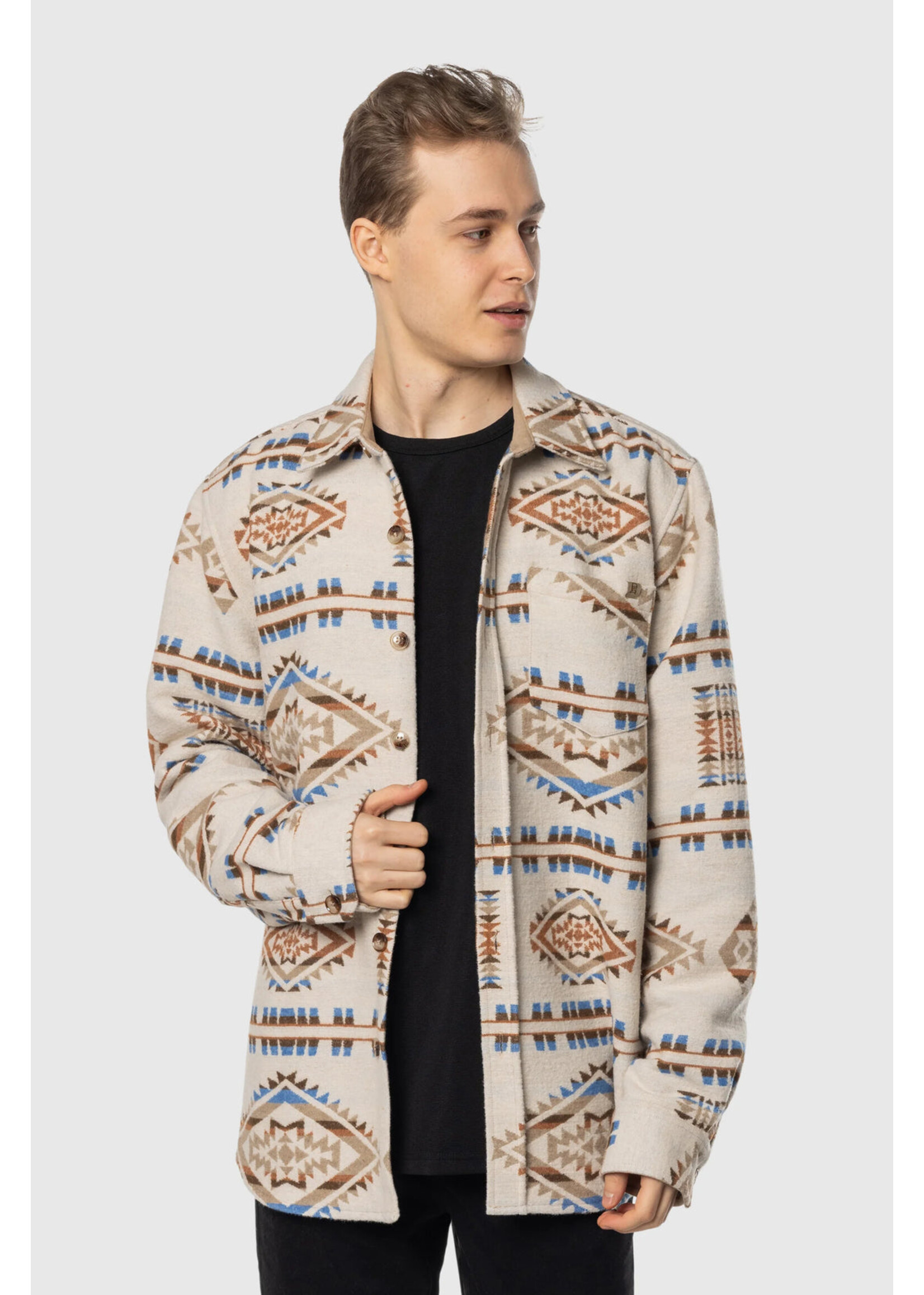 TEAMLTD AZTEC OVERSHIRT W25