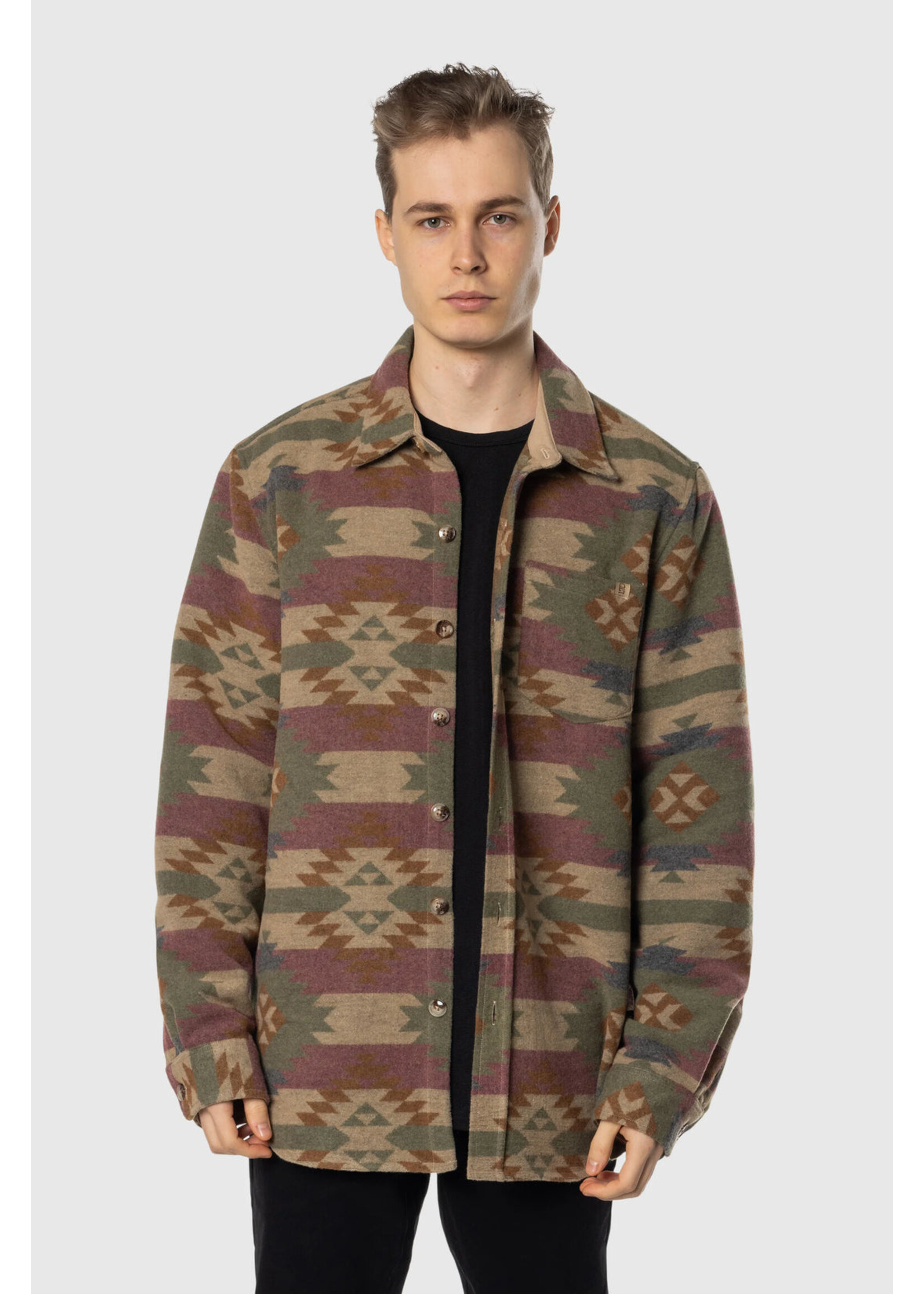 TEAMLTD AZTEC OVERSHIRT W25