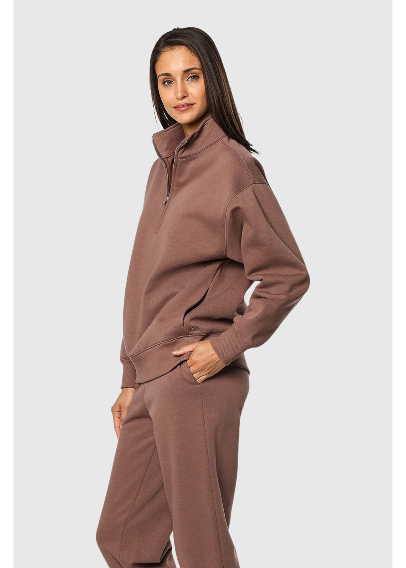 TEAMLTD FLEECE HALF ZIP W25