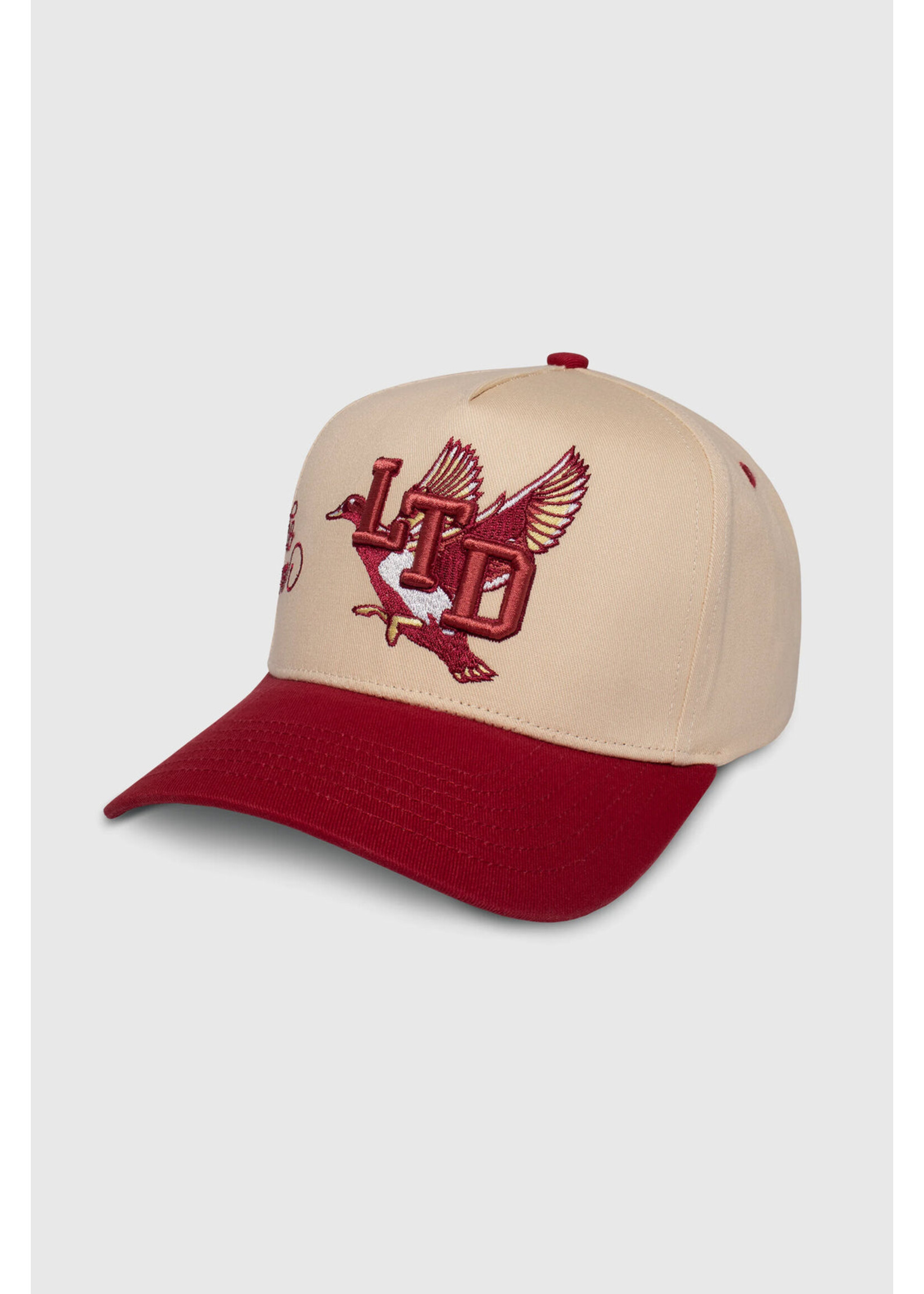 TEAMLTD MALLARD SNAPBACK W25 CREAM/RED