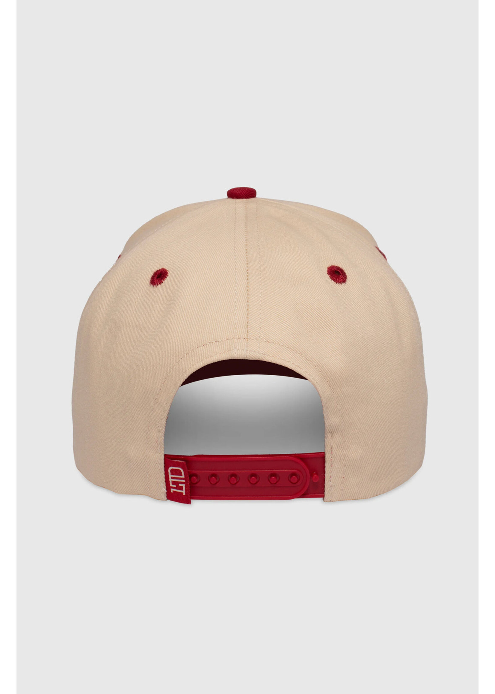 TEAMLTD MALLARD SNAPBACK W25 CREAM/RED