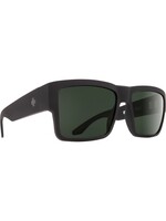 Spy CYRUS SOFT MATTE BLACK HAPPY GRY GRN POLAR