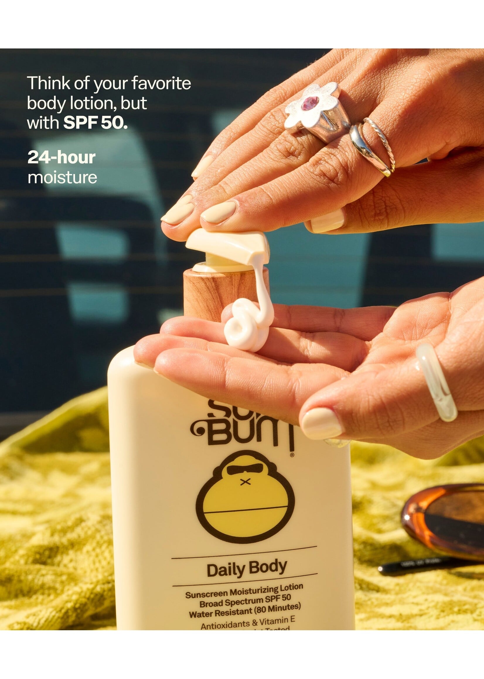 Sun Bum DAILY BODY LOTION SPF50 SM26