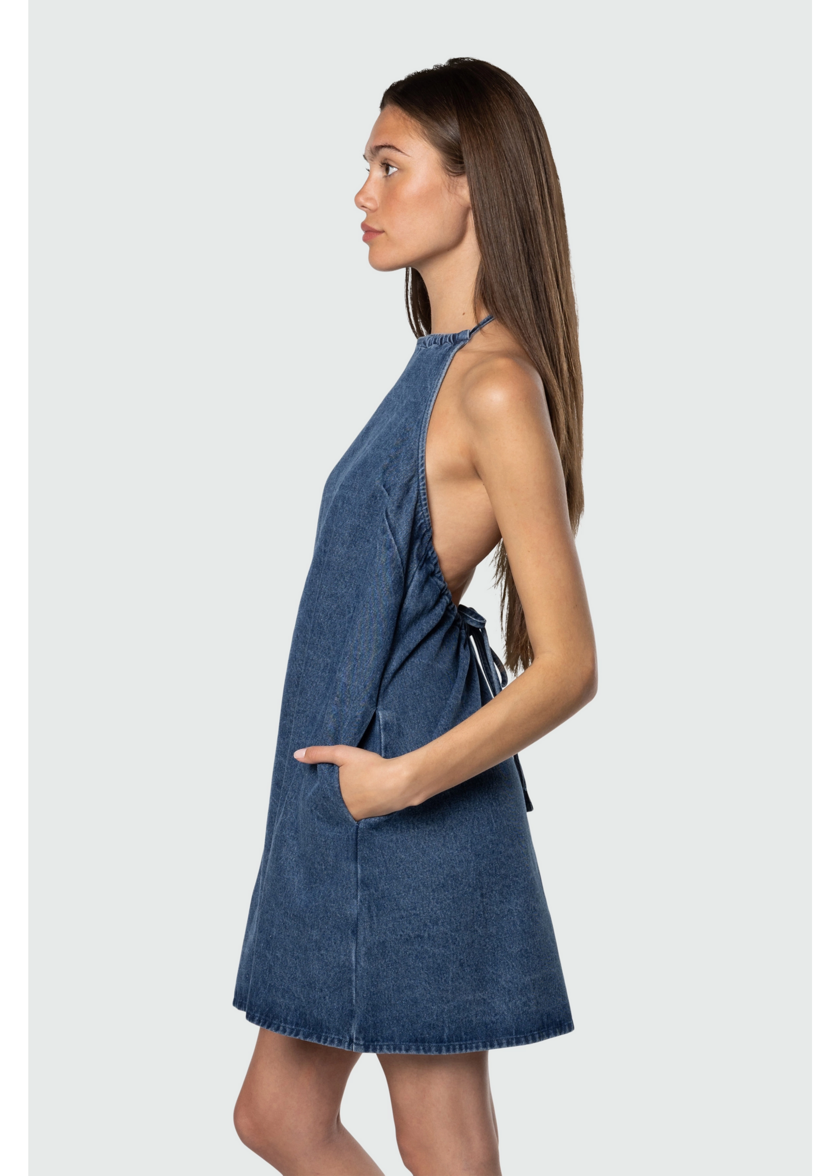TEAMLTD HALTER DRESS SM26