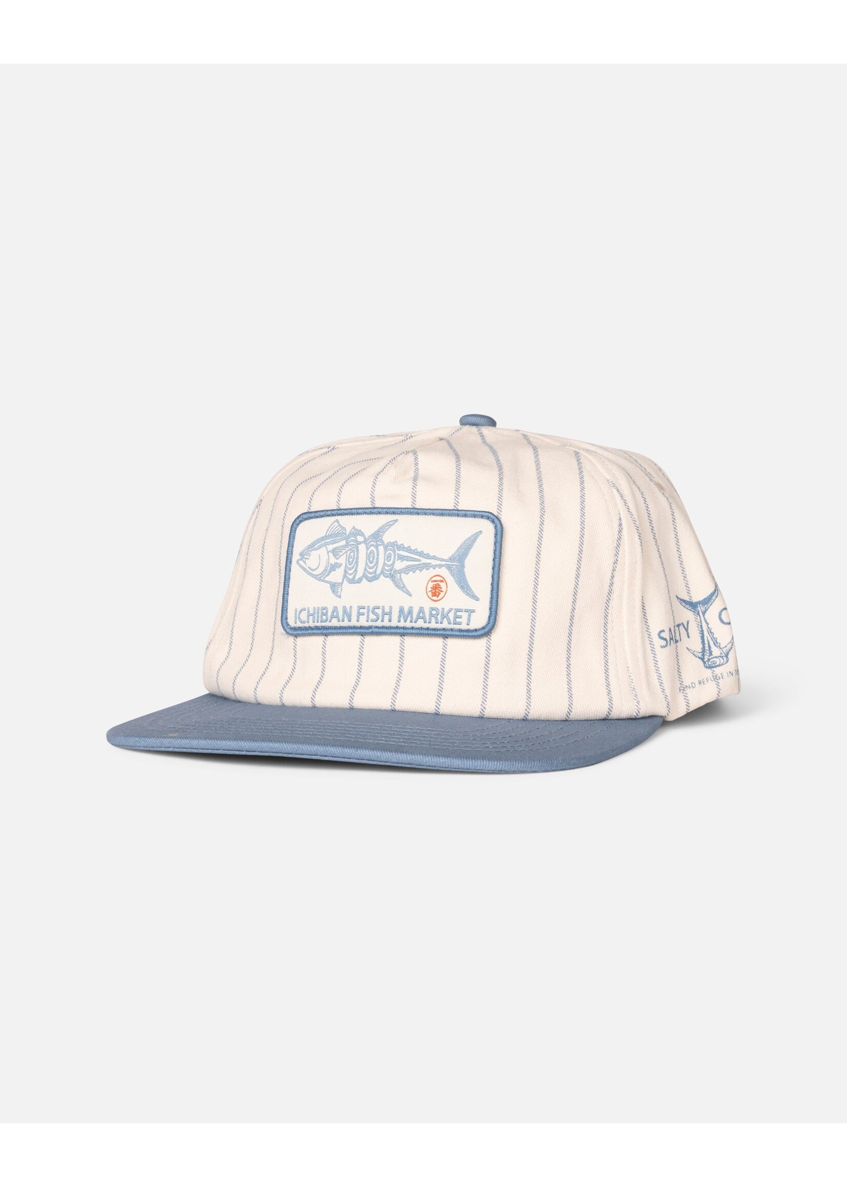 SALTY CREW FISH MARKET SNAPBACK OFF WHITE/SLATE SM26