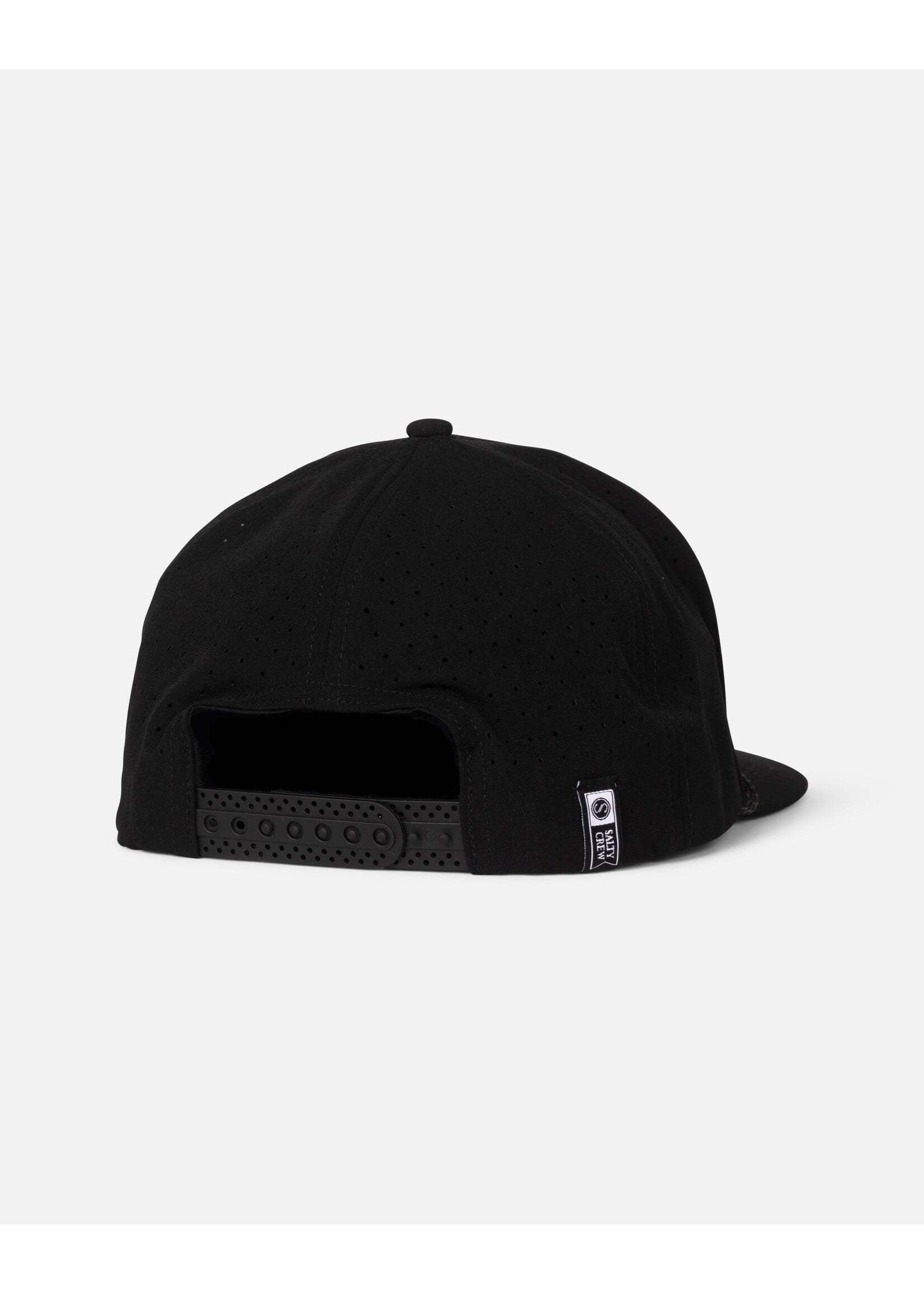 SALTY CREW LONG RANGE SNAPBACK BLACK SM26