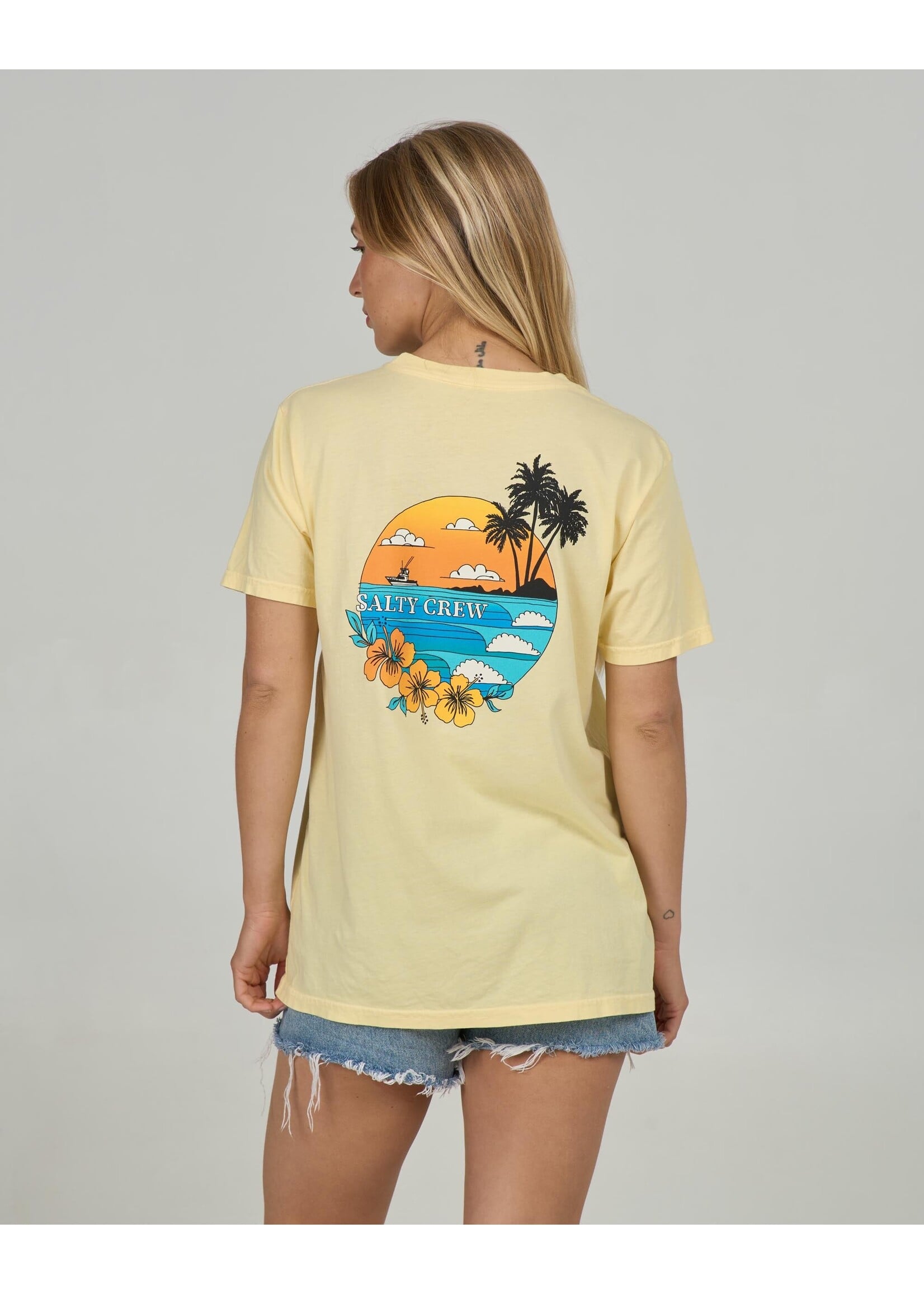 SALTY CREW SUNSET B.F TEE SM26