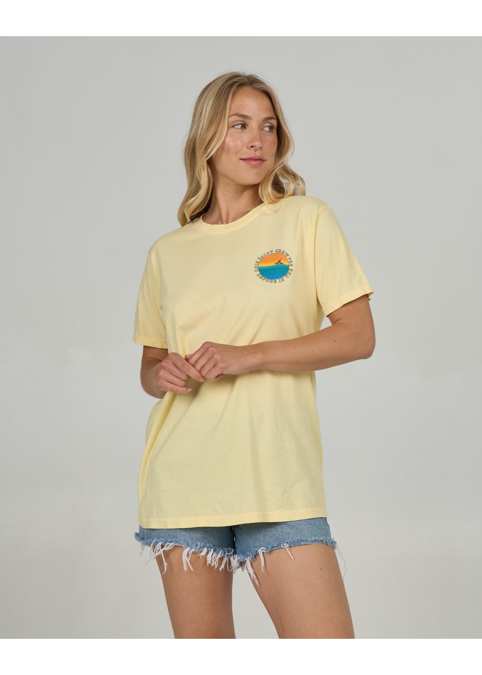 SALTY CREW SUNSET B.F TEE SM26